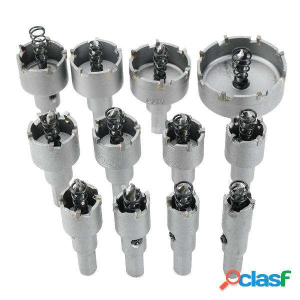 Drillpro Set di punte per trapano in lega da 12mm 15mm-50mm