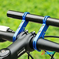 Estensore manubrio bicicletta Supporto per torcia Fibra di