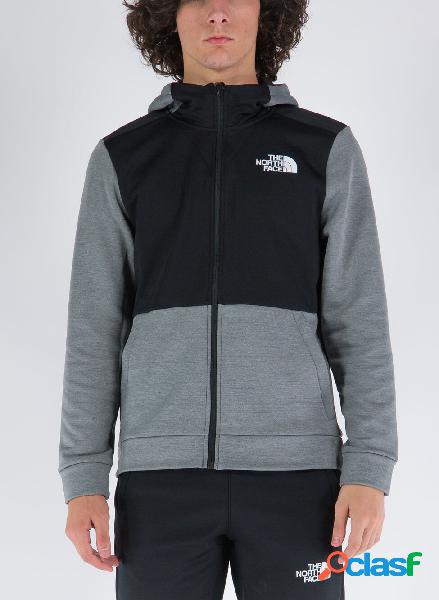 FELPA CON CAPPUCCIO FULL ZIP MA