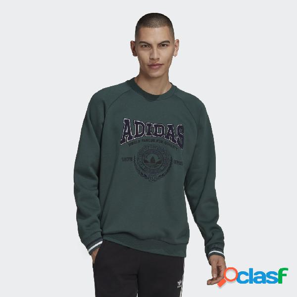 Felpa Varsity Crewneck