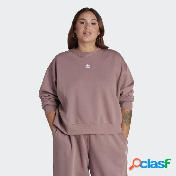 Felpa adicolor Essentials Crew (Curvy)