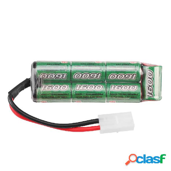 Gens ACE 8.4V 1600mAh NiMH Batteria Tamiya Spina per RC