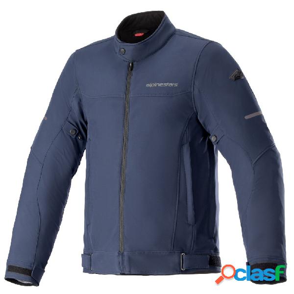 Giacca moto Alpinestars HUSKER WATERPROOF Blu notte