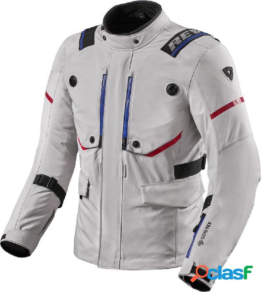 Giacca moto Revit Vertical GTX Argento
