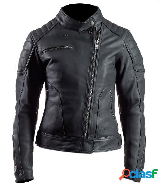 Giacca moto donna pelle Carburo Adon Lady Nero