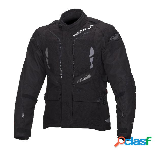 Giacca moto touring Macna Vosges WP 3 strati nero