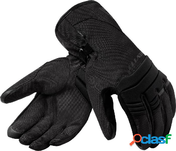 Guanti moto invernali donna Revit Bornite H2O Nero