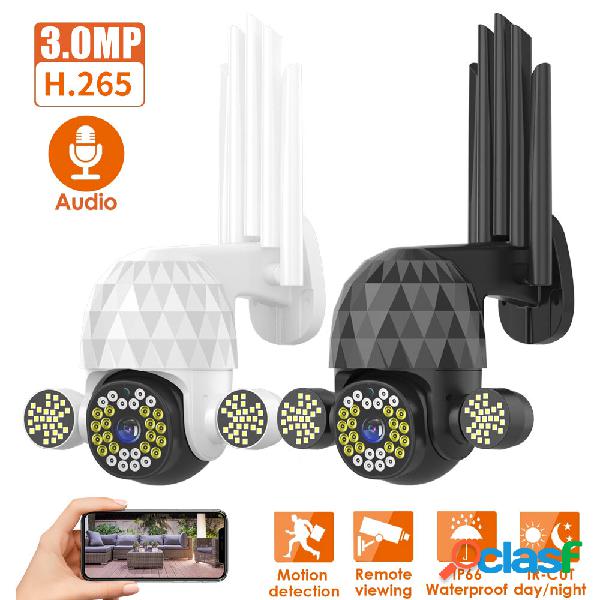 Guudgo 3MP HD PTZ Security Wifi IP fotografica Night Vision