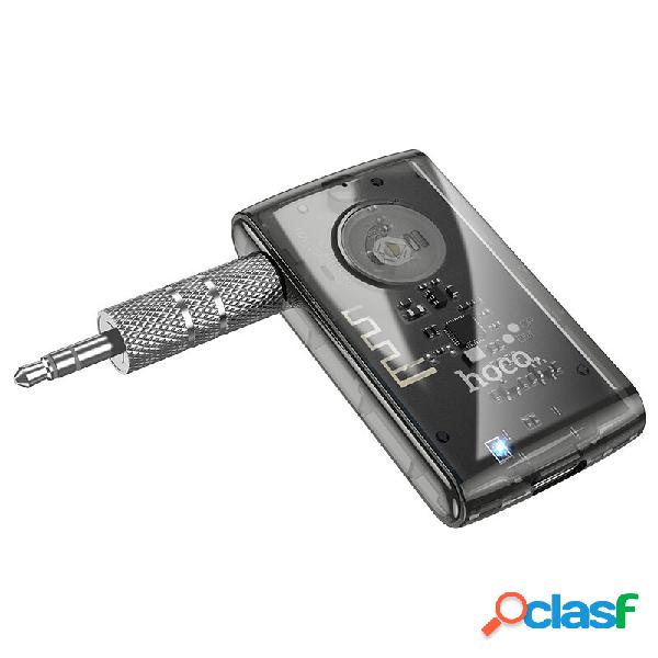 HOCO E66 Trasparente Wireless Bluetooth 3.5mm AUX Audio