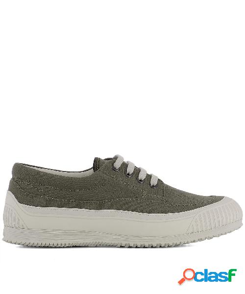 HOGAN SNEAKERS UOMO HXM2580AF90P10V601 TESSUTO VERDE