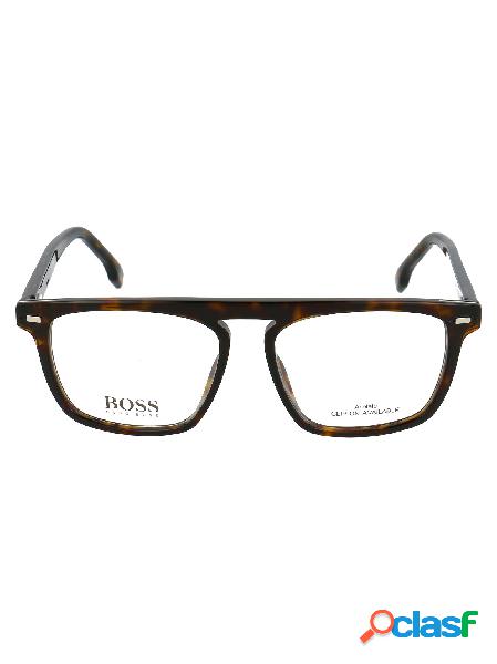 HUGO BY HUGO BOSS OCCHIALI UOMO BOSS1128086 ACETATO MARRONE