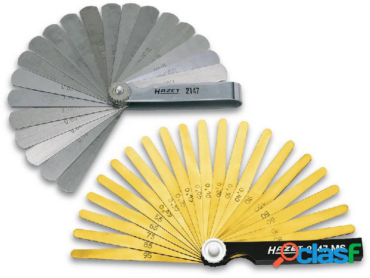 Hazet HAZET 2147 Spessimetro 0.05 - 1 mm Numero lame: 20