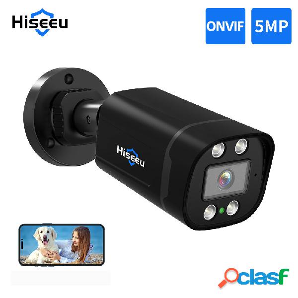 Hiseeu AHB915 AHD 5MP CCTV fotografica IR Visione notturna
