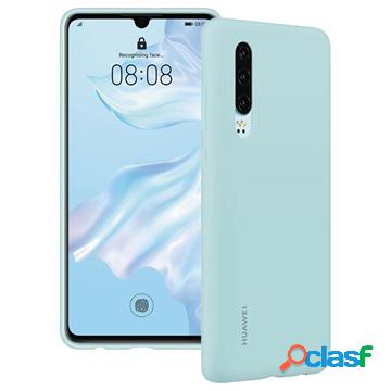 Huawei P30 Silicone Car Case 51992958 - Light Blue