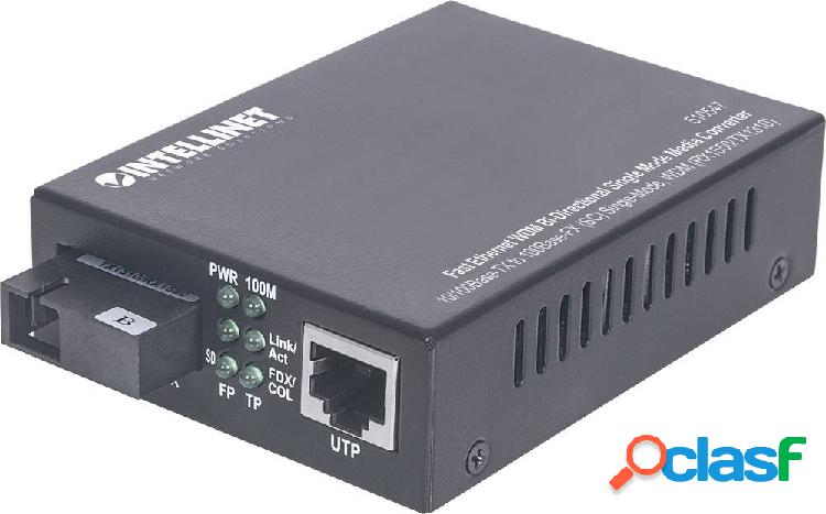 Intellinet 510547 SC Duplex Media converter di rete 100