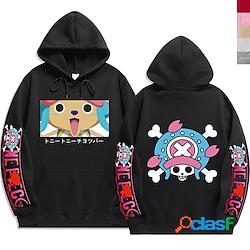 Ispirato da One Piece Tony Tony Chopper Felpa con cappuccio