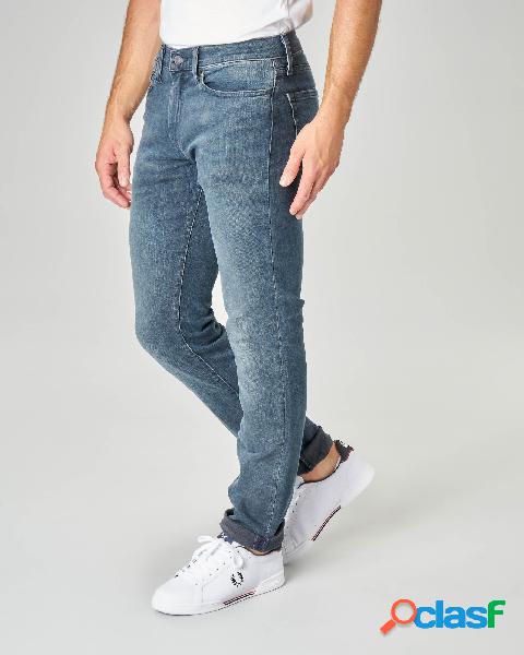 Jeans 511 slim lavaggio scuro stone wash