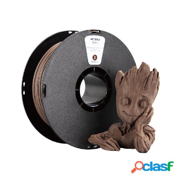 Kexcelled PLA Wood K5 1,75 mm Bobina da 1 kg Filamento per