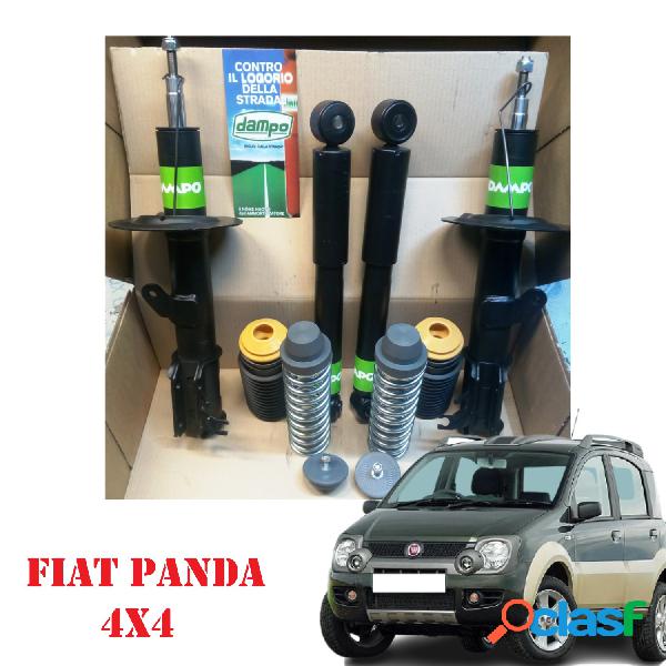Kit 4 Ammortizzatori Fiat Panda 169 4X4 e Cross Con Molle