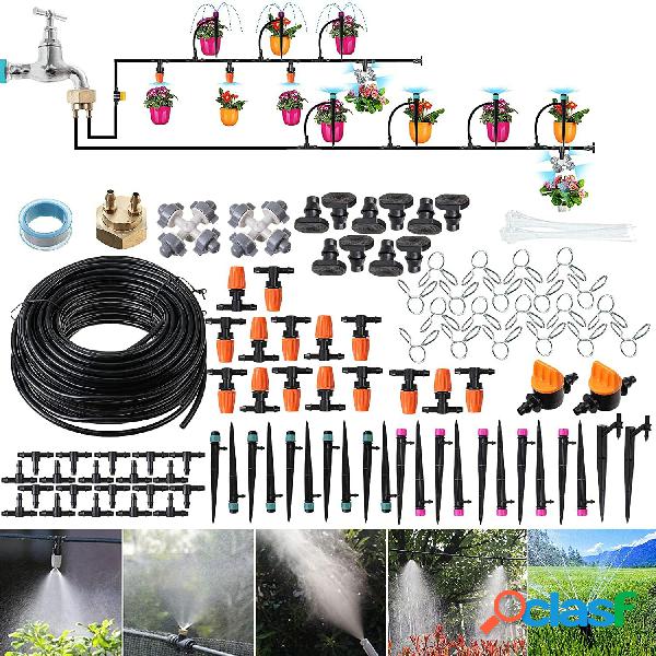 Kit di irrigazione a goccia 59FT/18m Sistema di irrigazione