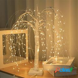 Luce Notturna Dellalbero Di Natale Del Salice Led 192 Led