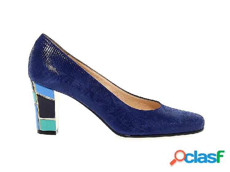 MARTINA DECOLLETÉ DONNA MART15060 PELLE BLU