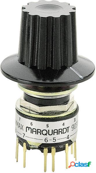 Marquardt 9037.0400 Interruttore rotativo 28 V 0.014 A