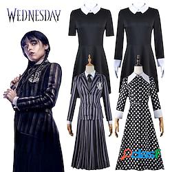 Mercoledì Addams Costumi a tema di film e TV Mercoledì