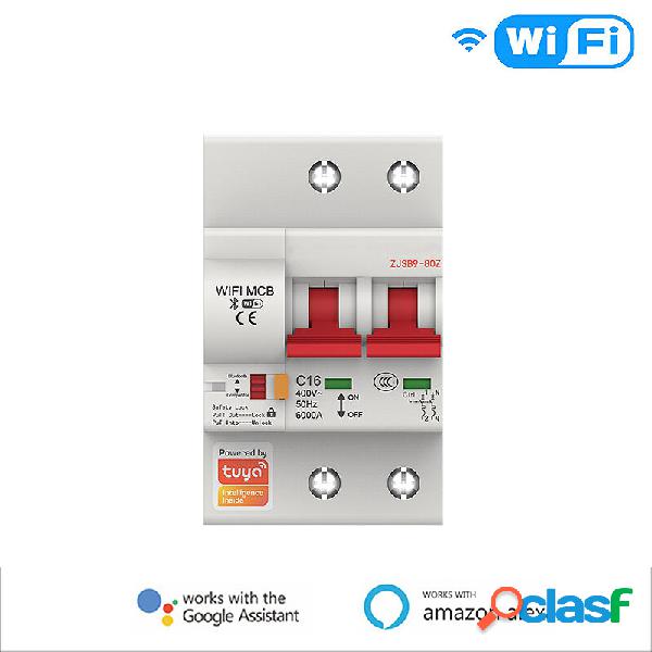 MoesHouse Tuya 2P Interruttore automatico Wi-Fi intelligente