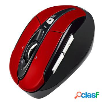 Mouse Ottico Wireless Adesso iMouse S60 - Rosso