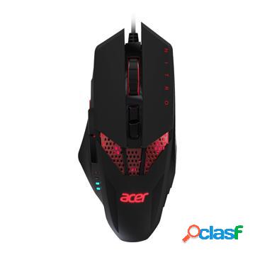 Mouse con Cablaggio Ottico Acer Nitro (NMW120) - Nero /
