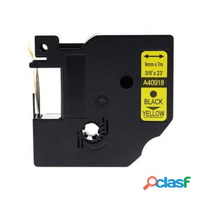 Nastro per etichettatrice compatibile Dymo S0720730 D1 da 9