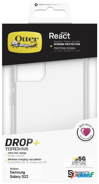 Otterbox React + Schutzfolie Backcover per cellulare Samsung