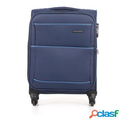 PASSENGER Bagaglio a mano morbido espandibile - 55 cm - blu