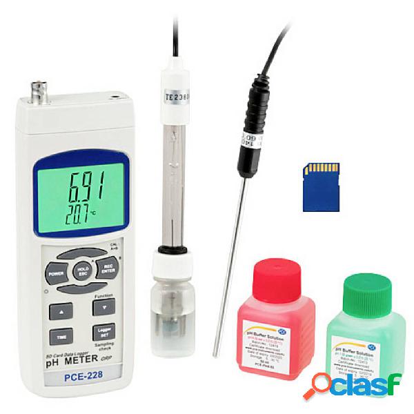 PCE Instruments PCE-228-Kit Misuratore pH pH, Redox (ORP)