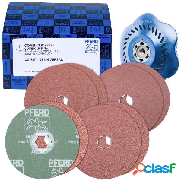 PFERD 42098001 Kit di dischi in fibra di legno COMBICLICK