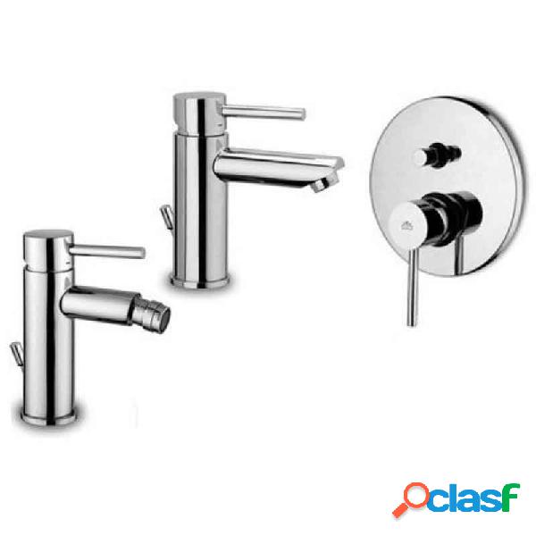 Paffoni Stick miscelatore lavabo c/scarico, bidet c/scarico