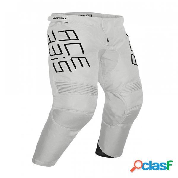 Pantaloni cross bambino Acerbis TRACK KID Grigio Chiaro