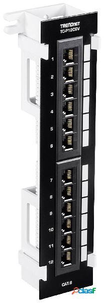 Patchpanel di rete TrendNet 12 Porte TC-P12C6V CAT 6