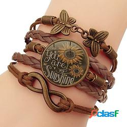 Per donna Bracciali Artistico Strada Farfalla Bracciale /