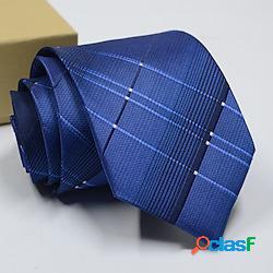 Per uomo Essenziale Cravatte Tinta unica Blu Viola Rosa 2022