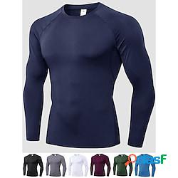 Per uomo T-shirt Compressione T-shirt da corsa Classico