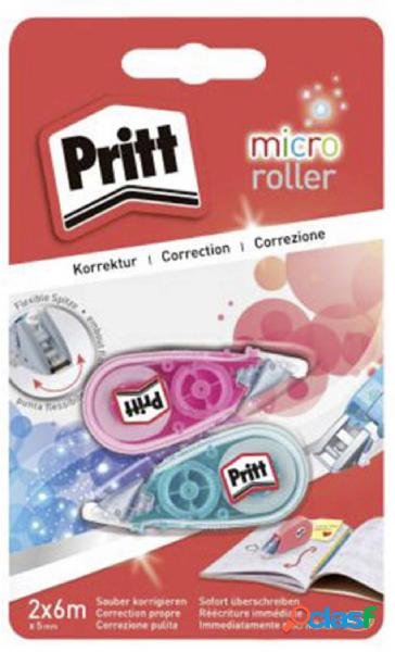 Pritt Correttore roller Bianco Larghezza rotolo (max.): 5 mm