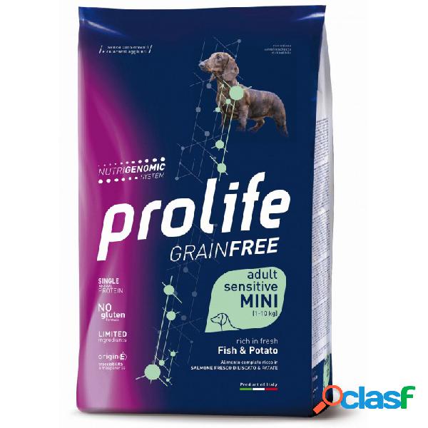 Prolife - Prolife Sensitive Grain Free Mini Con Pesce E
