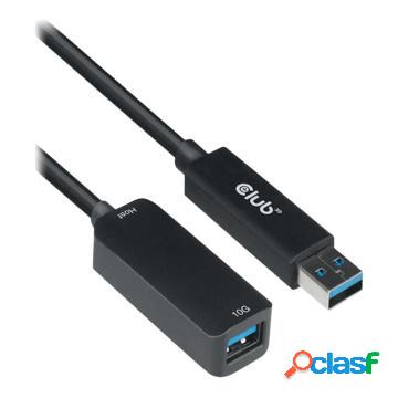 Prolunga USB 3.2 Gen 2 Club 3D - 5m - Nero