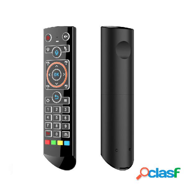 Q2 Controllo vocale Mouse volante 2.4G per Set Top Scatola