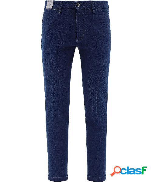 RE-HASH JEANS UOMO P249D254214126BLUE ALTRI MATERIALI BLU