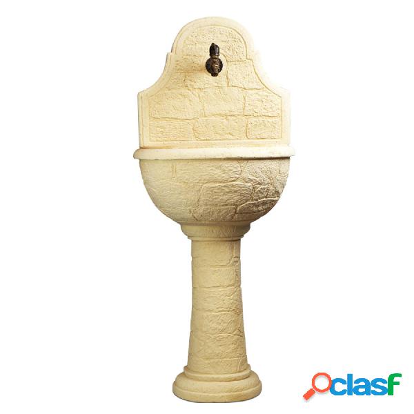 Rubinetto decorativo in ottone bronzato con attacco 1/2"