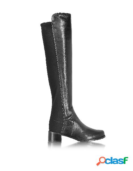 STUART WEITZMAN STIVALI DONNA RESERVEBLACK PELLE NERO