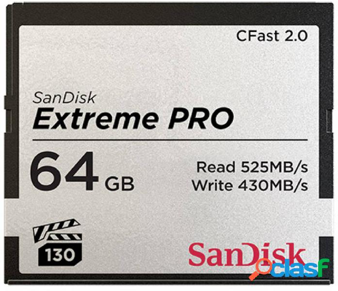 SanDisk Extreme Pro 2.0 Scheda CFast 64 GB